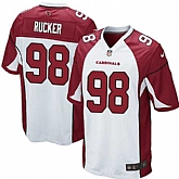 Nike Men & Women & Youth Cardinals #98 Rucker White Team Color Game Jersey